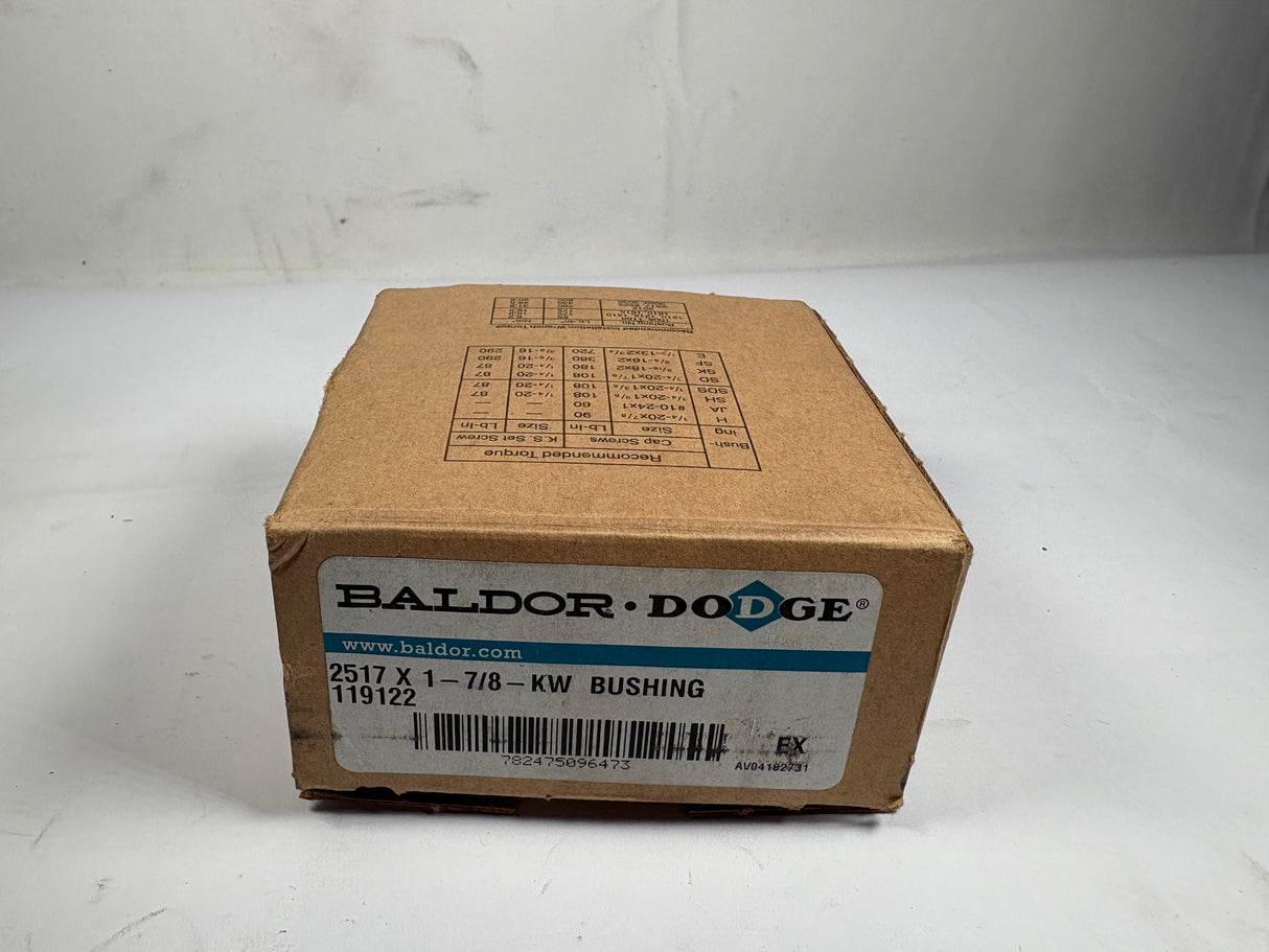 Dodge - 2517 Taper Lock Bushing - 119122 - New - Big Liquidators