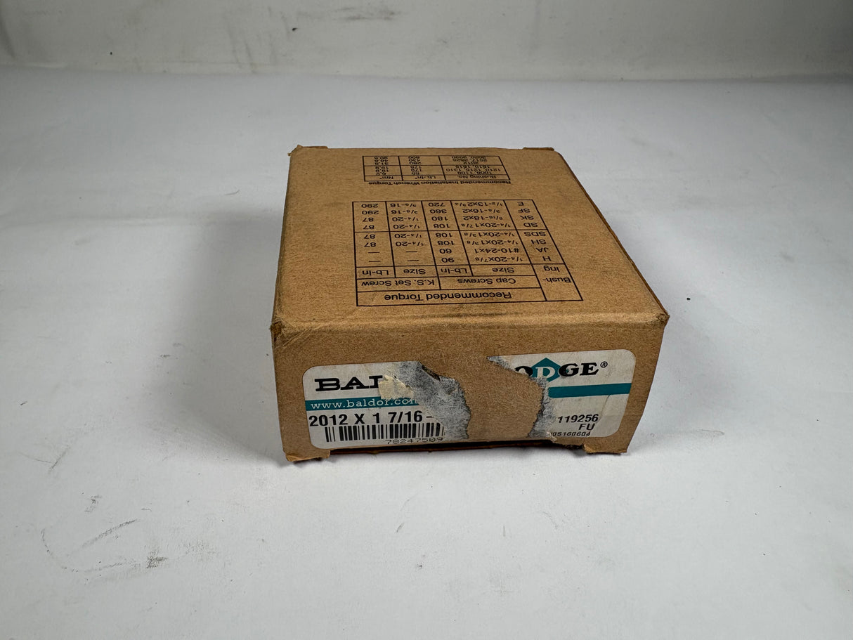 Dodge - 2012 Taper Lock Bushing - 119256 - New - Big Liquidators