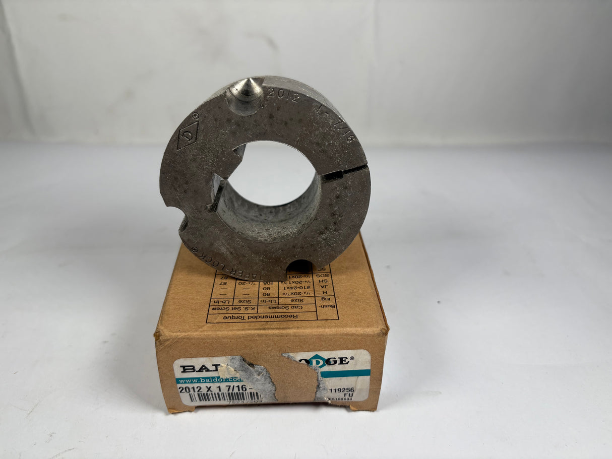 Dodge - 2012 Taper Lock Bushing - 119256 - New - Big Liquidators