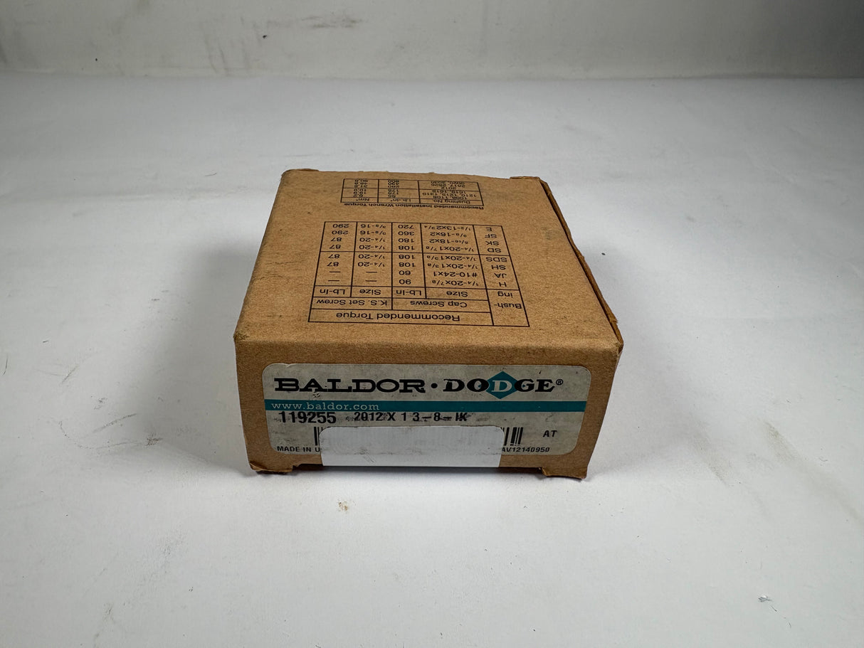 Dodge - 2012 Taper Lock Bushing - 119255 - New - Big Liquidators