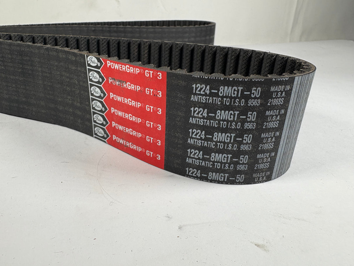 Gates - PowerGrip GT 3 Synchronous Drive Belt - 1224 - 8MGT - 50 - New - Big Liquidators