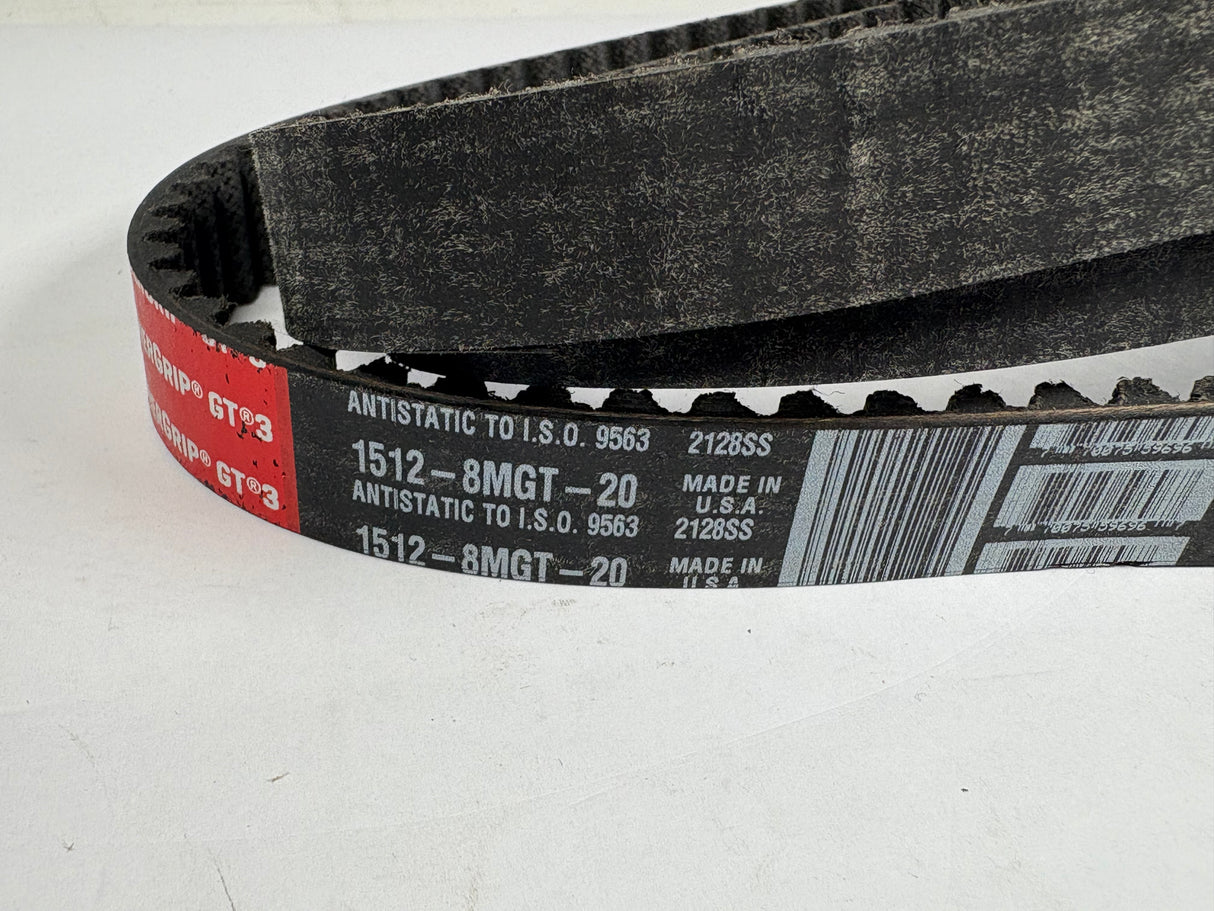 Gates - PowerGrip GT 3 Synchronous Drive Belt - 1512 - 8MGT - 20 - New - Big Liquidators