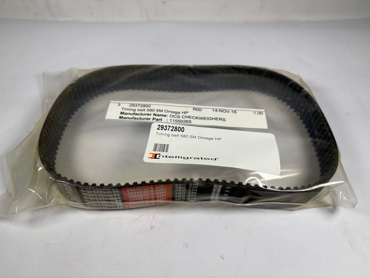 Optibelt - Omega HP Synchronous Drive Belt - 580 - 5M - New - Big Liquidators