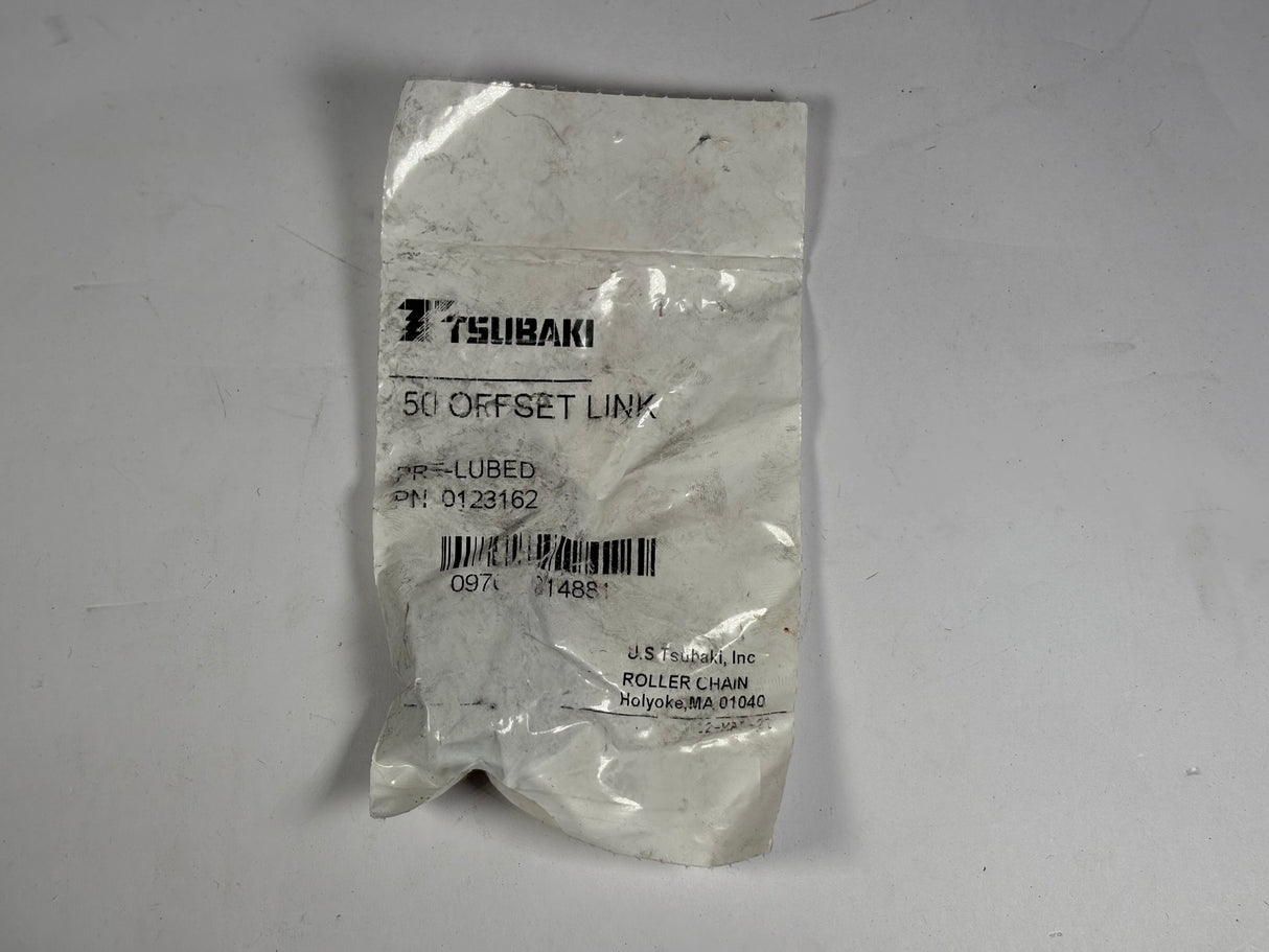Tsubaki - 50 Offset Link Pre - Lubed - 0123162 - New - Big Liquidators