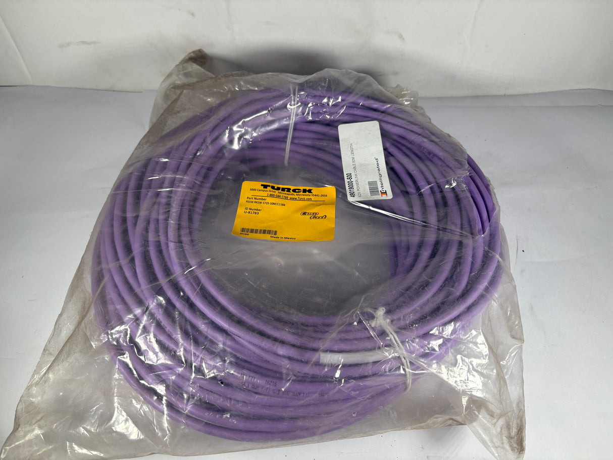 Turck - Extension Cordset - RSSW RKSW 5725 - 50M/C1184 - New - Big Liquidators