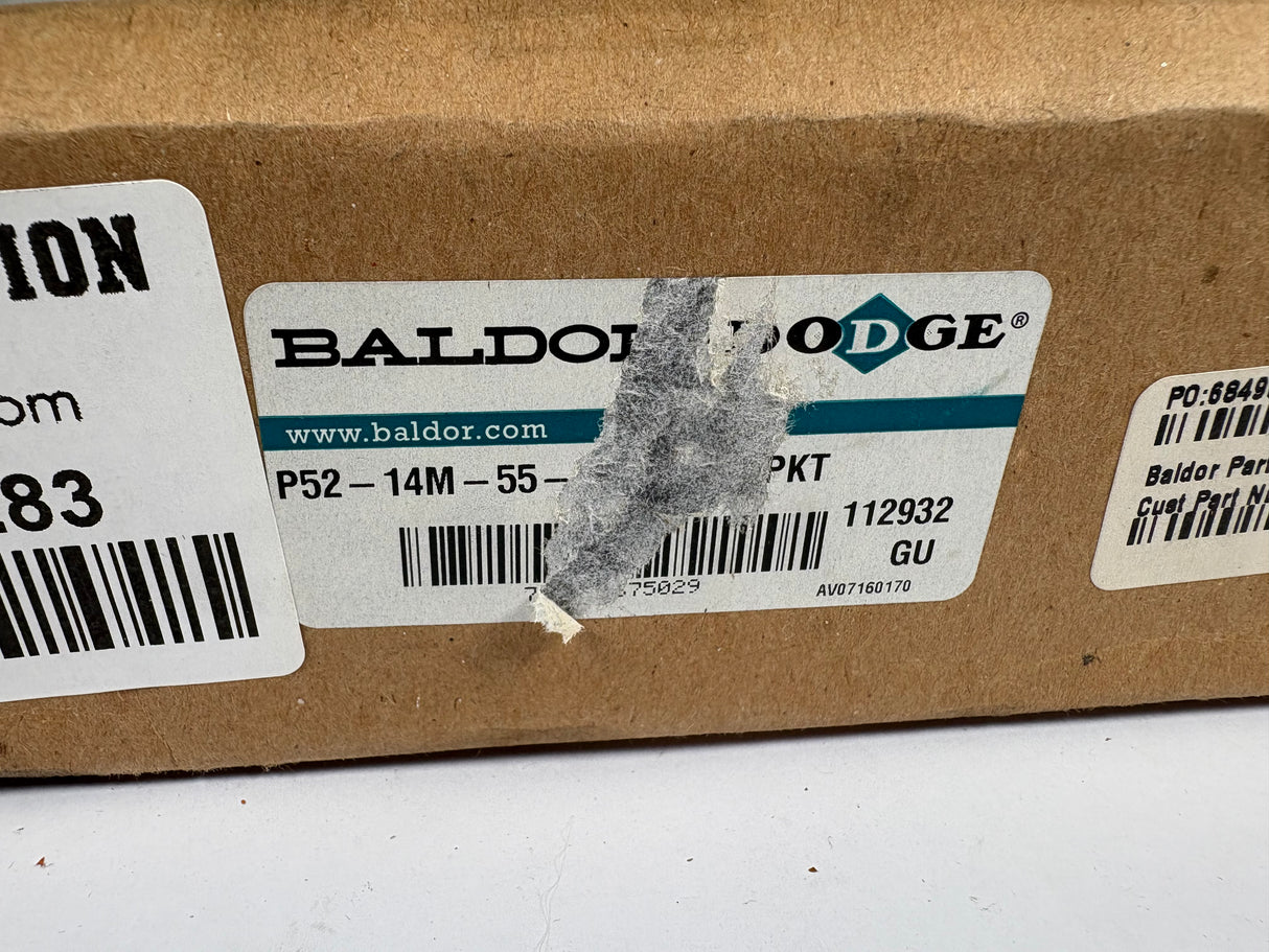 Dodge - High Torque Drive Belt Sprocket - P52 - 14M - 55 - 3020 - New - Big Liquidators