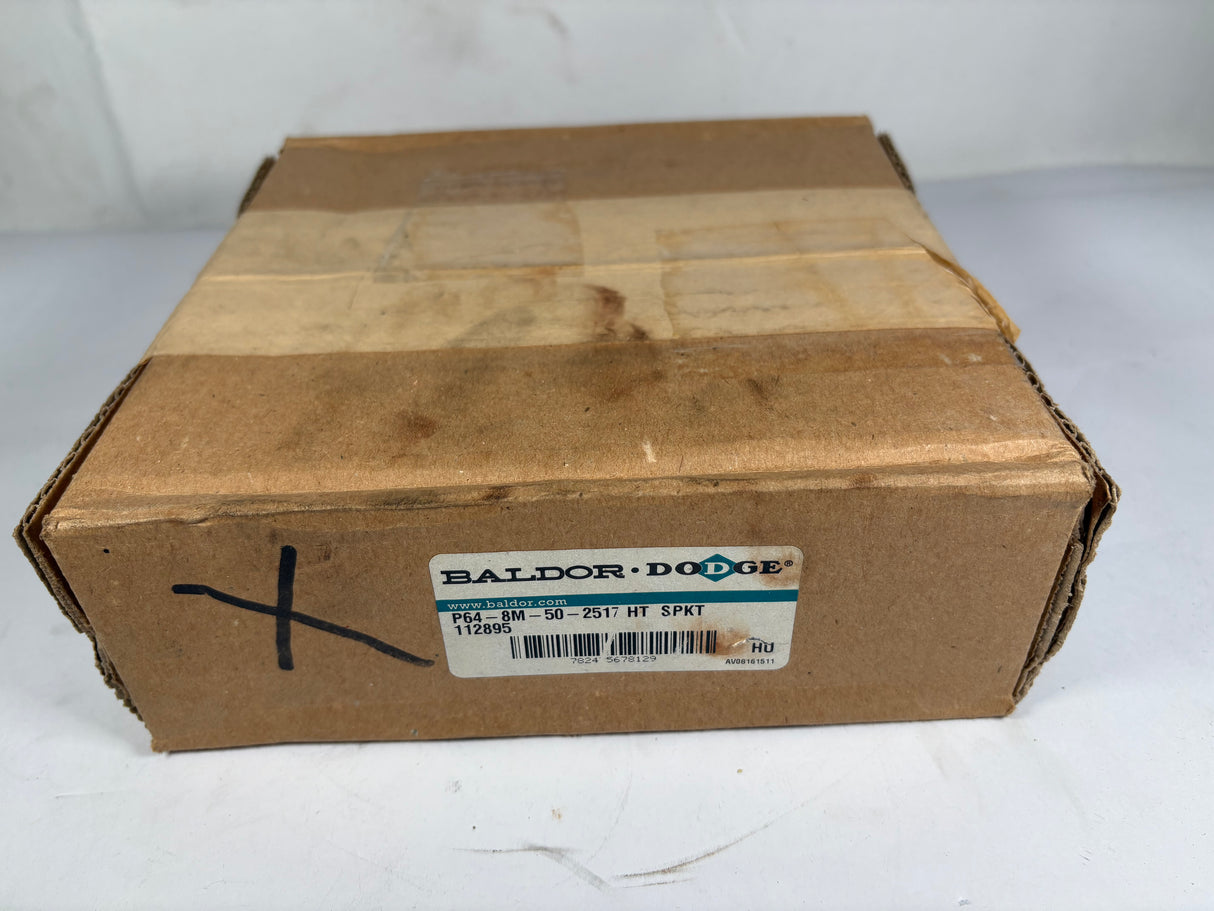 Dodge - High Torque Drive Belt Sprocket - P64 - 8M - 50 - 2517 - New - Big Liquidators