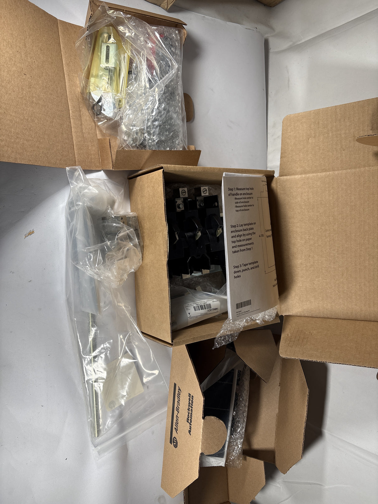 Allen Bradley - Fusible Disconnect Swith Kit - 1494U - J100 - CR - M - New - Big Liquidators