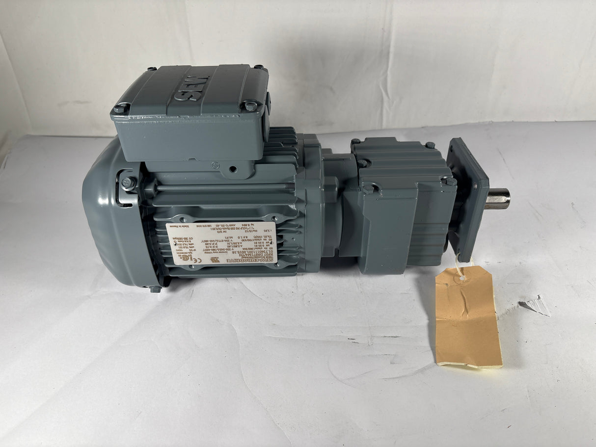 Sew - Eurodrive - 0.7 HP Helical - Bevel Gearmotor - RF07 DRS71M4/TH - New - Big Liquidators
