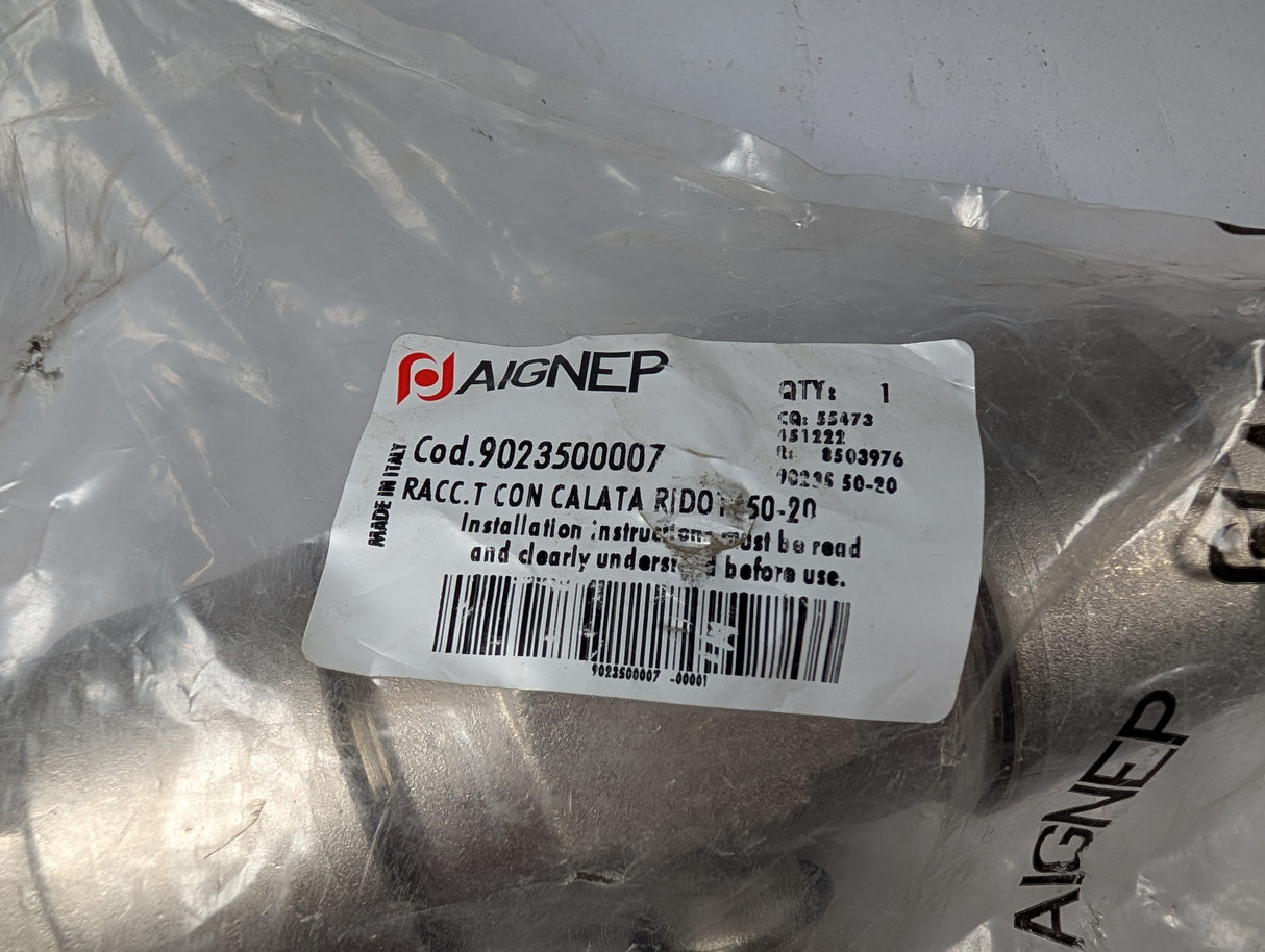 AIGNEP - Infinity Series Tee with Integral Water Seperator - 9023500007 - New - Big Liquidators