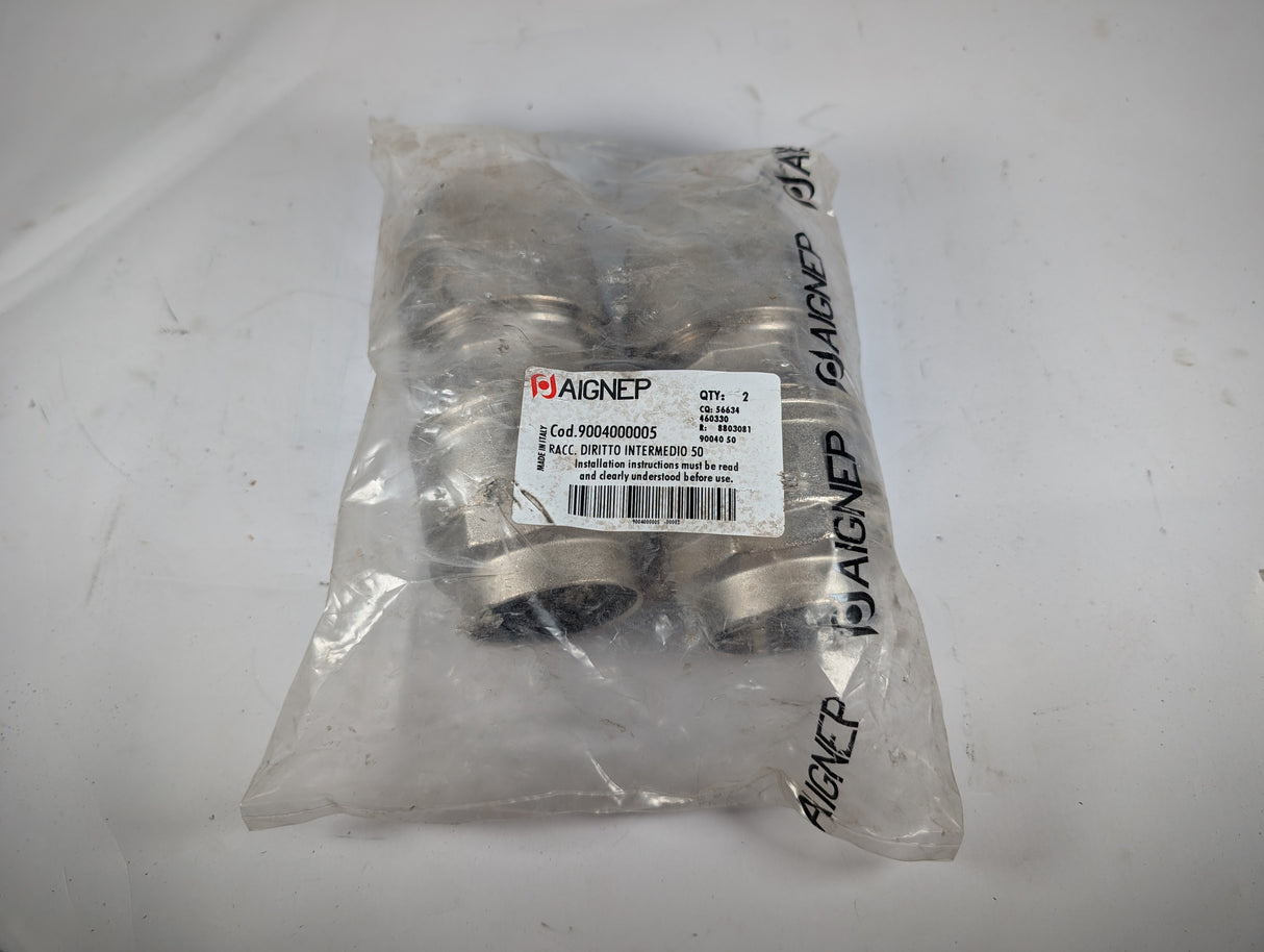 AIGNEP - Infinity Series 50 mm Straight Connector - 9004000005 - New - Big Liquidators