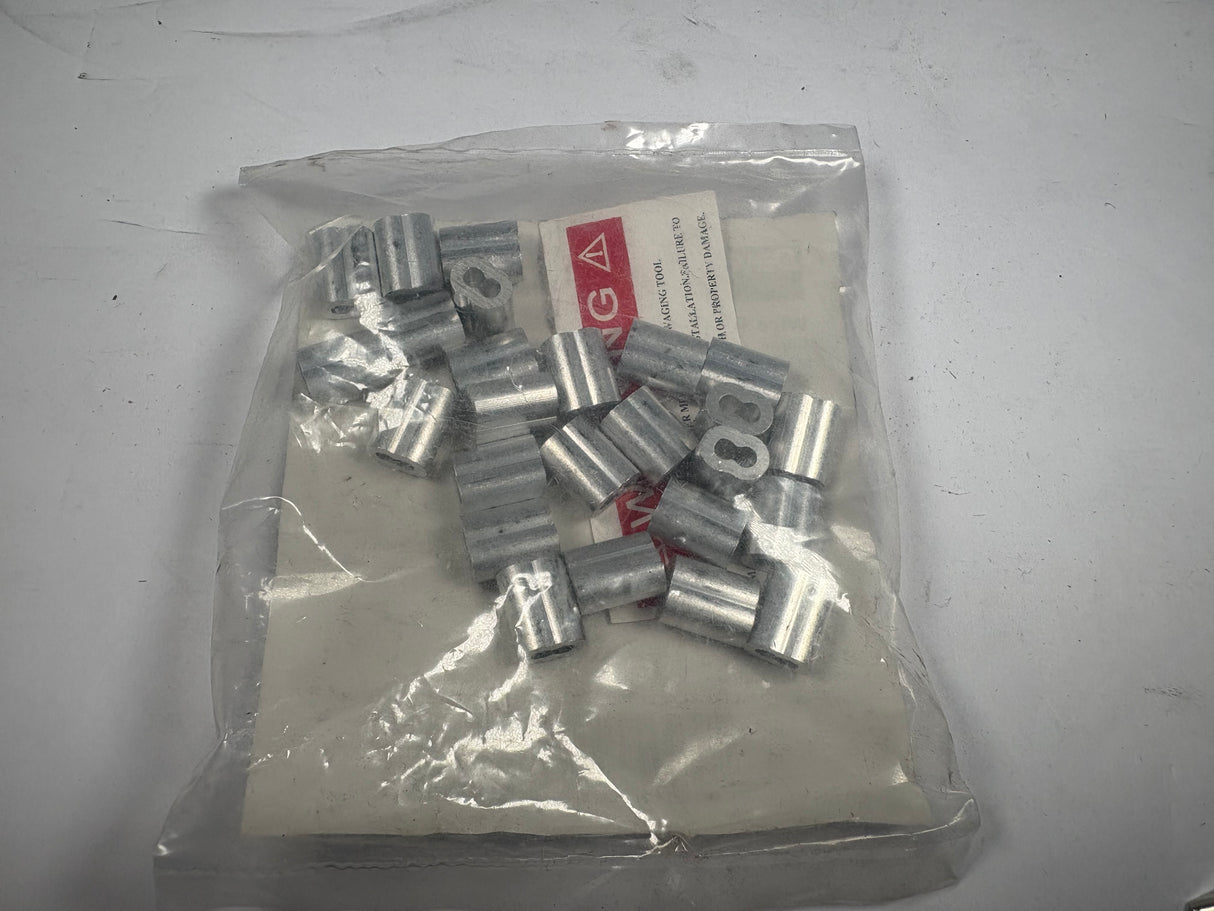 Dayton - 3/32 Wire Rope Connectors Pack of 25 - 2VJZ1A - New - Big Liquidators