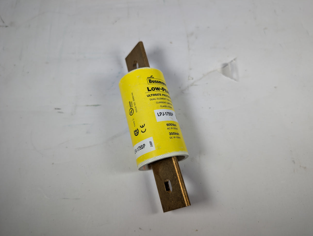 Cooper Bussmann - Low - Peak 175 AMP Class J Fuse - LPJ - 175SP - New - Big Liquidators