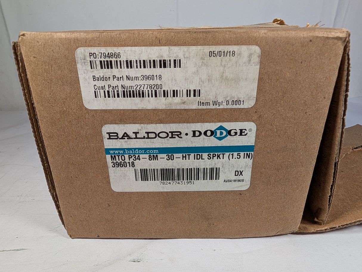 Dodge - High Torque Drive Belt Sprocket - MTO P34 - 8M - 30 - HT IDL SPKT - New - Big Liquidators