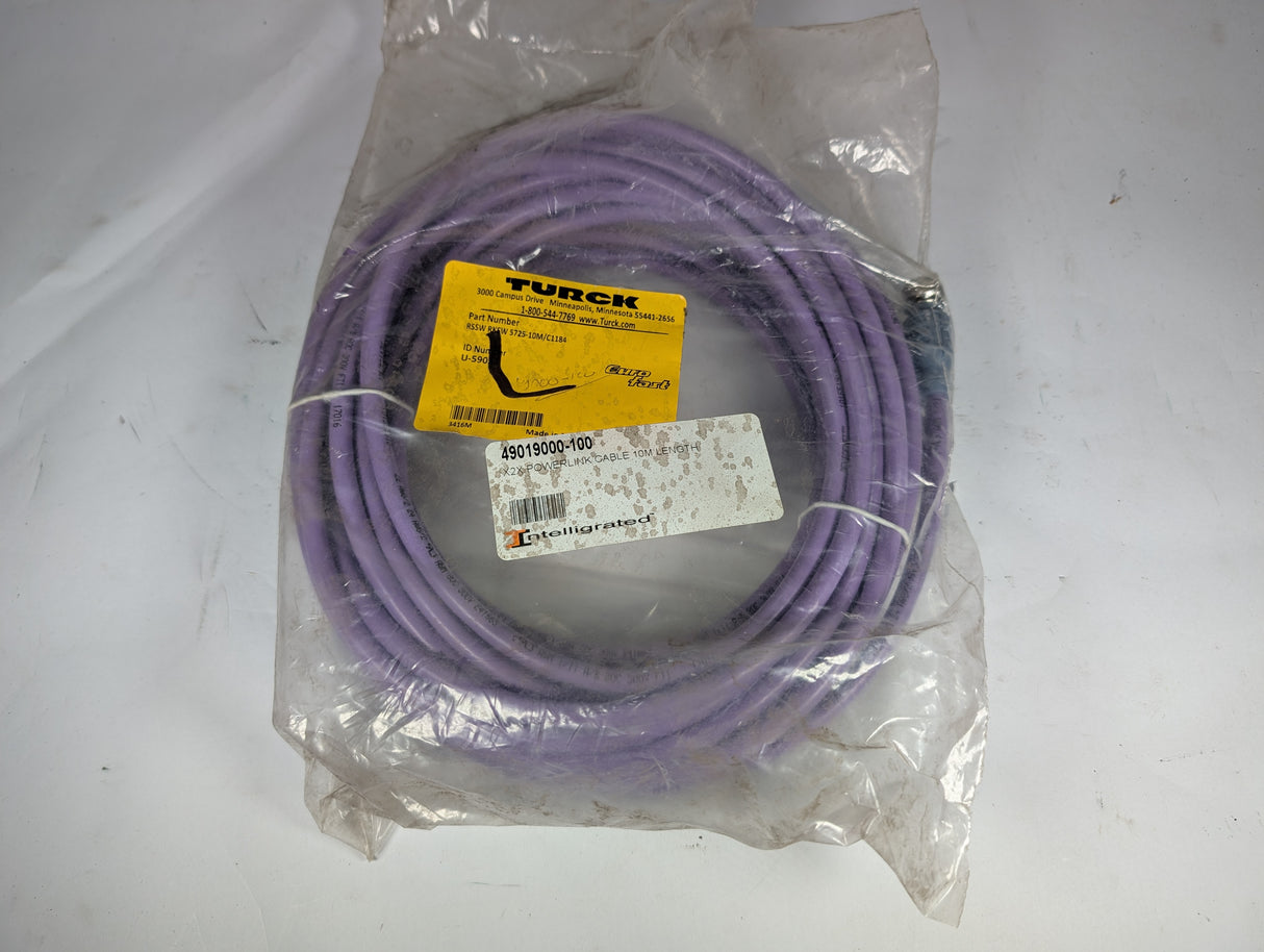 Turck - 10 Meter Scanner Cordset - RKSW 5725 - 10M/C1184 - New - Big Liquidators