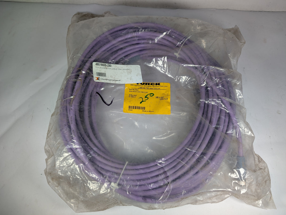 Turck - 25 Meter Scanner Cordset - RSSW RKSW 5725 - 25M/C1184 - New - Big Liquidators