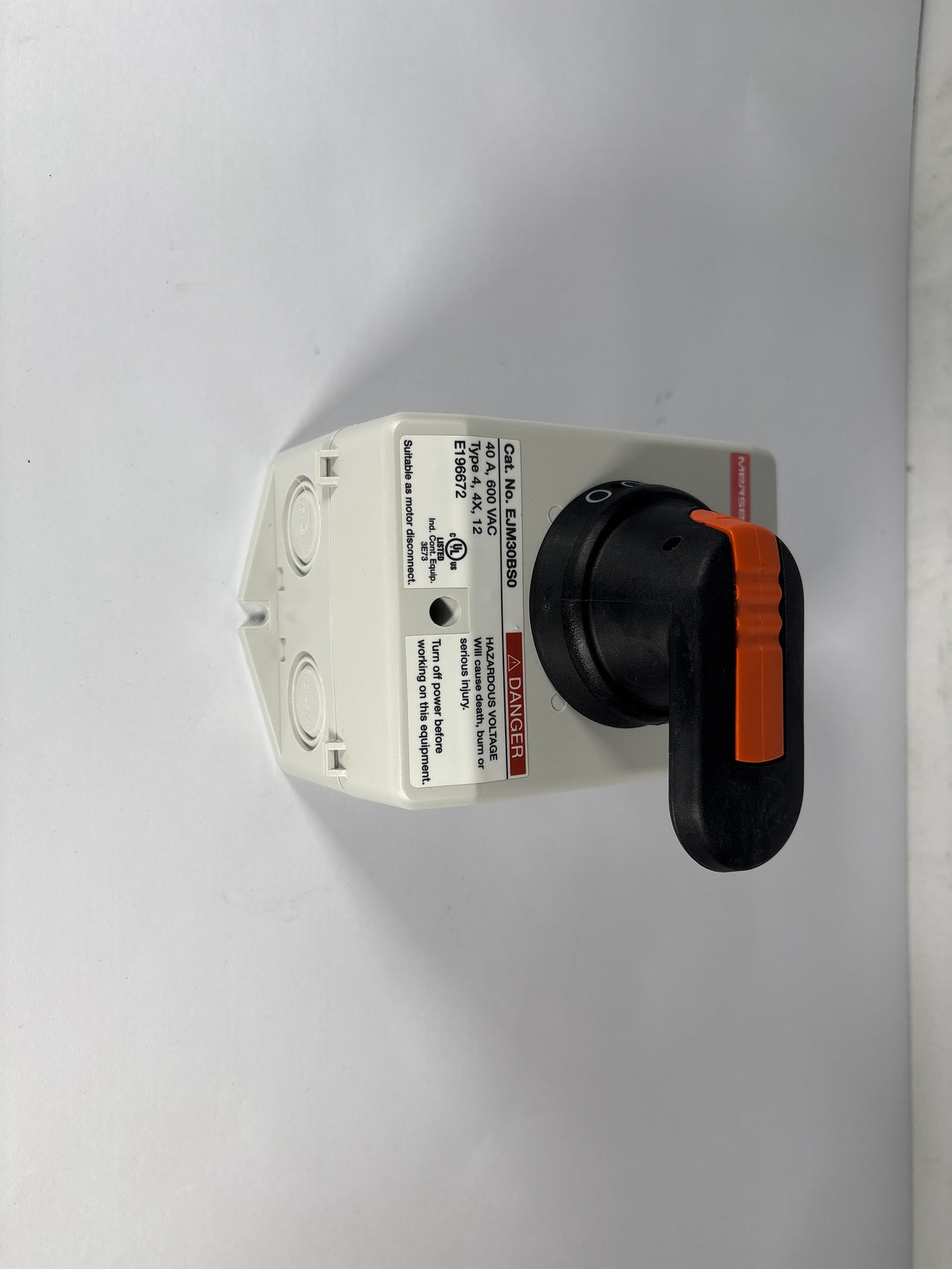 Mersen - Enclosed Disconnect Switch 40 AMP - EJM30BS0 - New - Big Liquidators