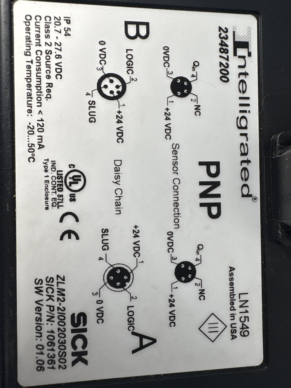 SICK - Zone Control - ZLM2 - 2/002030S02 - New - Big Liquidators
