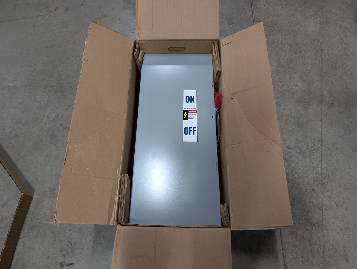 Allen Bradley - 200 AMP Heavy Duty Safety Switch - 1494H - EA3H6 - New - Big Liquidators