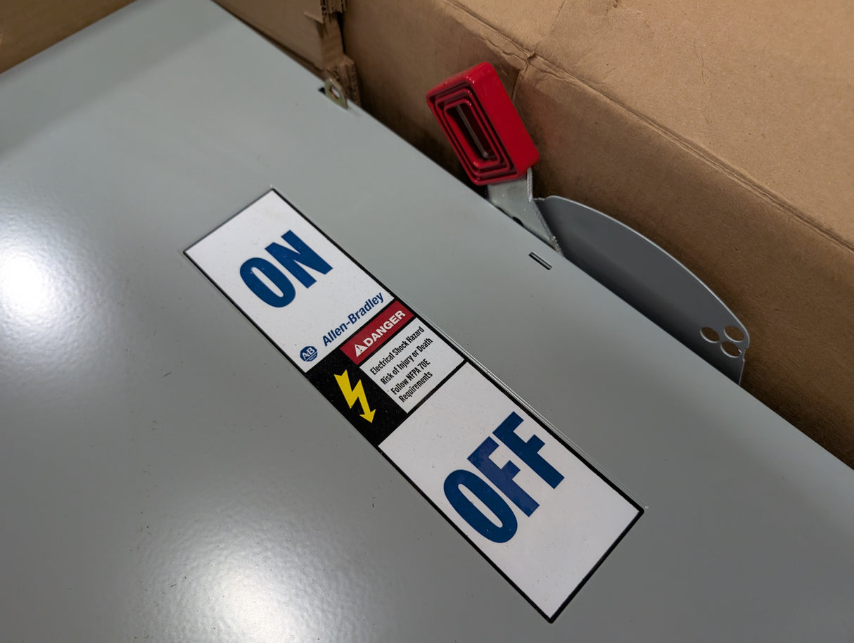 Allen Bradley - 200 AMP Heavy Duty Safety Switch - 1494H - EA3H6 - New - Big Liquidators