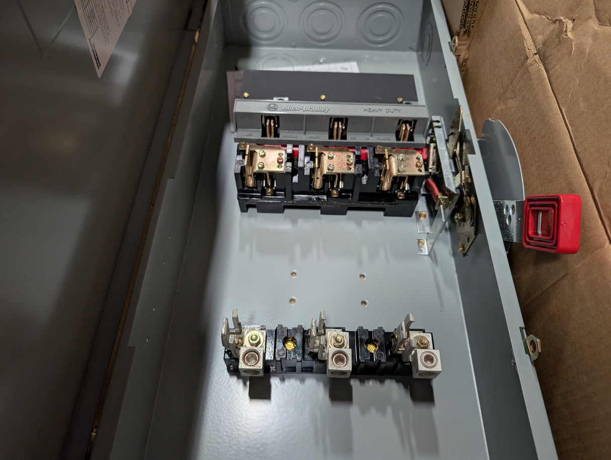 Allen Bradley - 200 AMP Heavy Duty Safety Switch - 1494H - EA3H6 - New - Big Liquidators