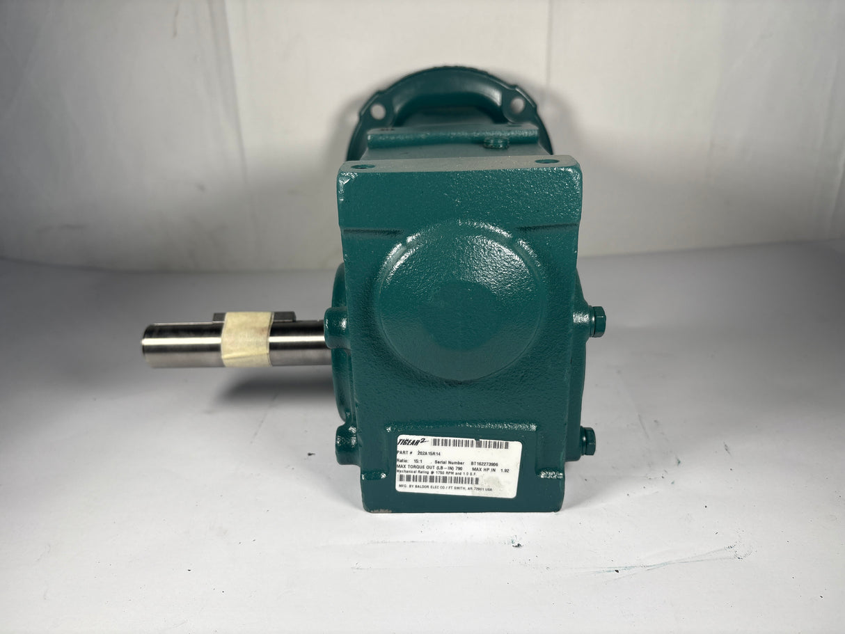 Dodge Tigear - 15:1 Gear Reducer - 202A15R14 - New - Big Liquidators