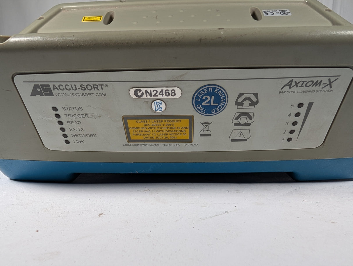 Accu - Sort - Laser Barcode Scanner - Axiom - X 2L - Used - Big Liquidators