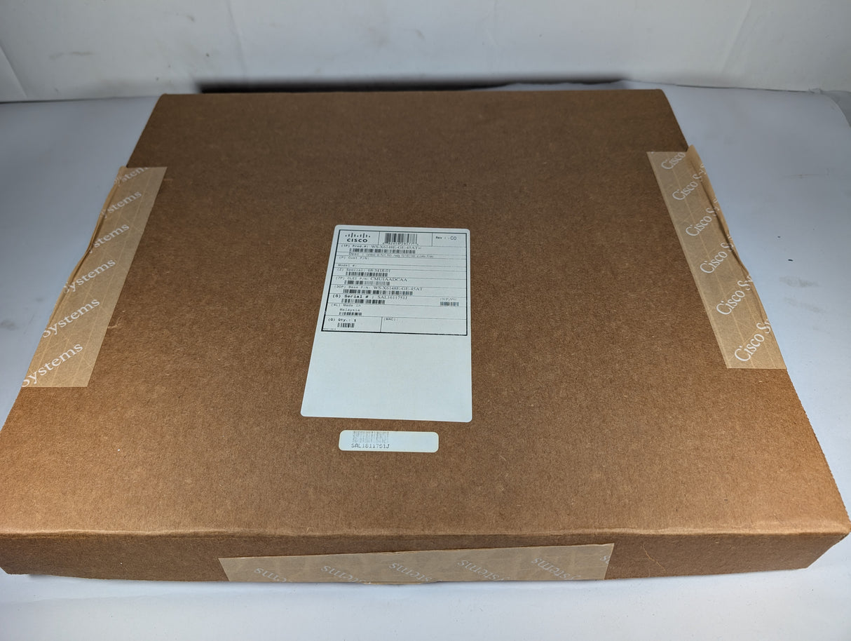 CISCO - Switching Module - WX - X6148E - GE - 45AT - New - Big Liquidators