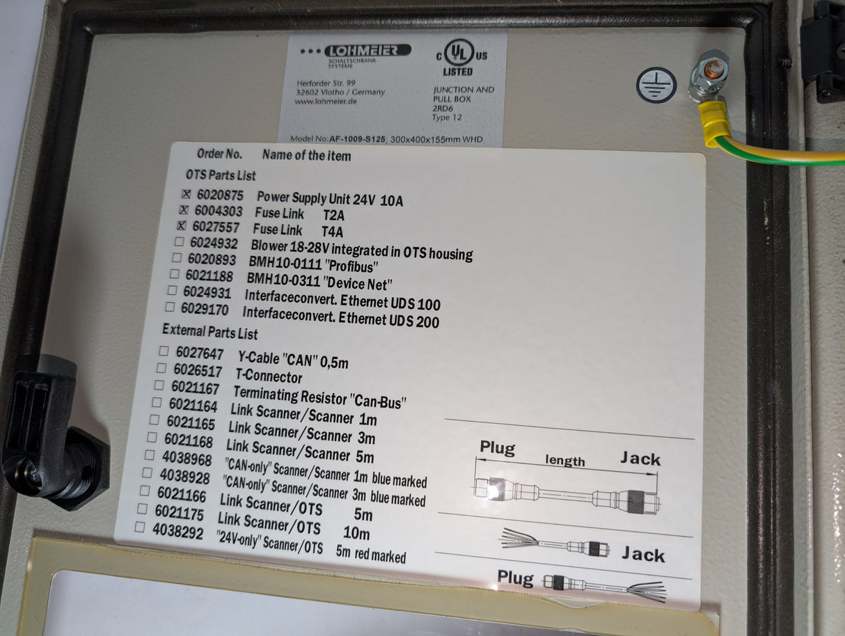 SICK - Omni - Tracking - System Scanner Controller - OTS400 - 0000 - Used - Big Liquidators