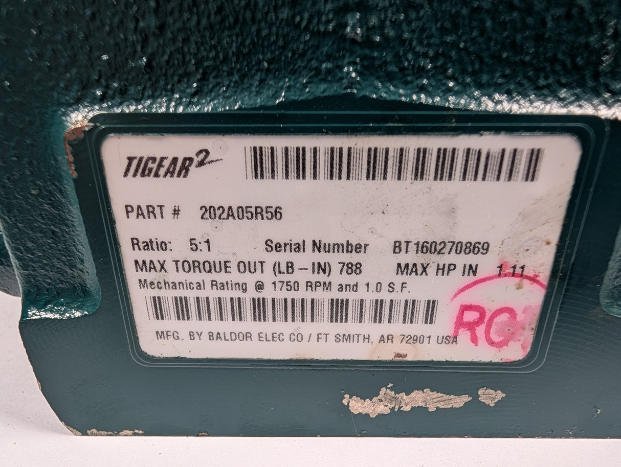 Dodge Tigear - 5:1 Gear Reducer - 202A05R56 - New - Big Liquidators