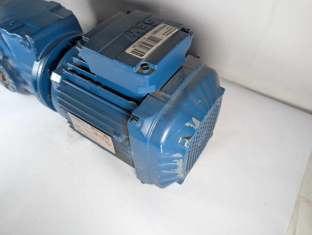 Sew - Eurodrive - 1.5 HP Helical - Bevel Gearmotor - KT47 DRN90S4 - New - Big Liquidators
