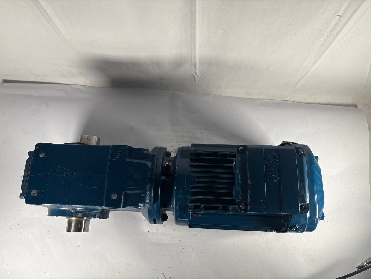Sew - Eurodrive - 2 HP Helical - Bevel Gearmotor - KT47 DRN90L4/RI - Used - Big Liquidators