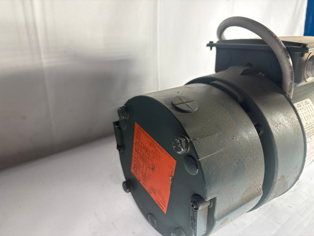 Baldor Reliance - 1 HP Electric Motor with D - Series Motor Break - VEBM3546T - D - Used - Big Liquidators