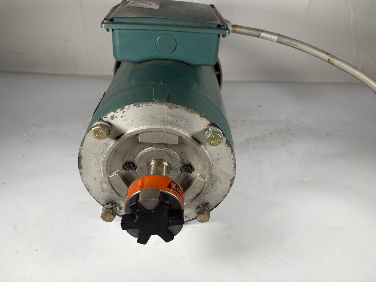 Baldor Reliance - 2 HP Electric Motor with D - Series Motor Break - VEBM3558T - D - Used - Big Liquidators