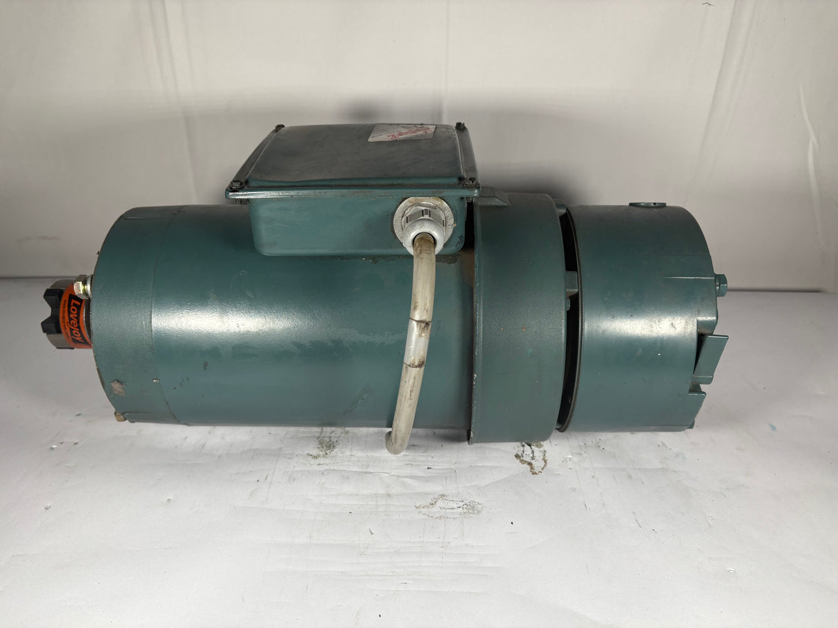 Baldor Reliance - 2 HP Electric Motor with D - Series Motor Break - VEBM3558T - D - Used - Big Liquidators