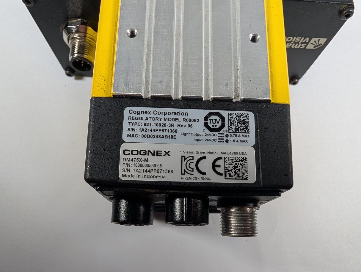 Cognex - Dataman 470 Series Barcode Scanner - DM475X - M With:119 - 10101R - Used - Big Liquidators