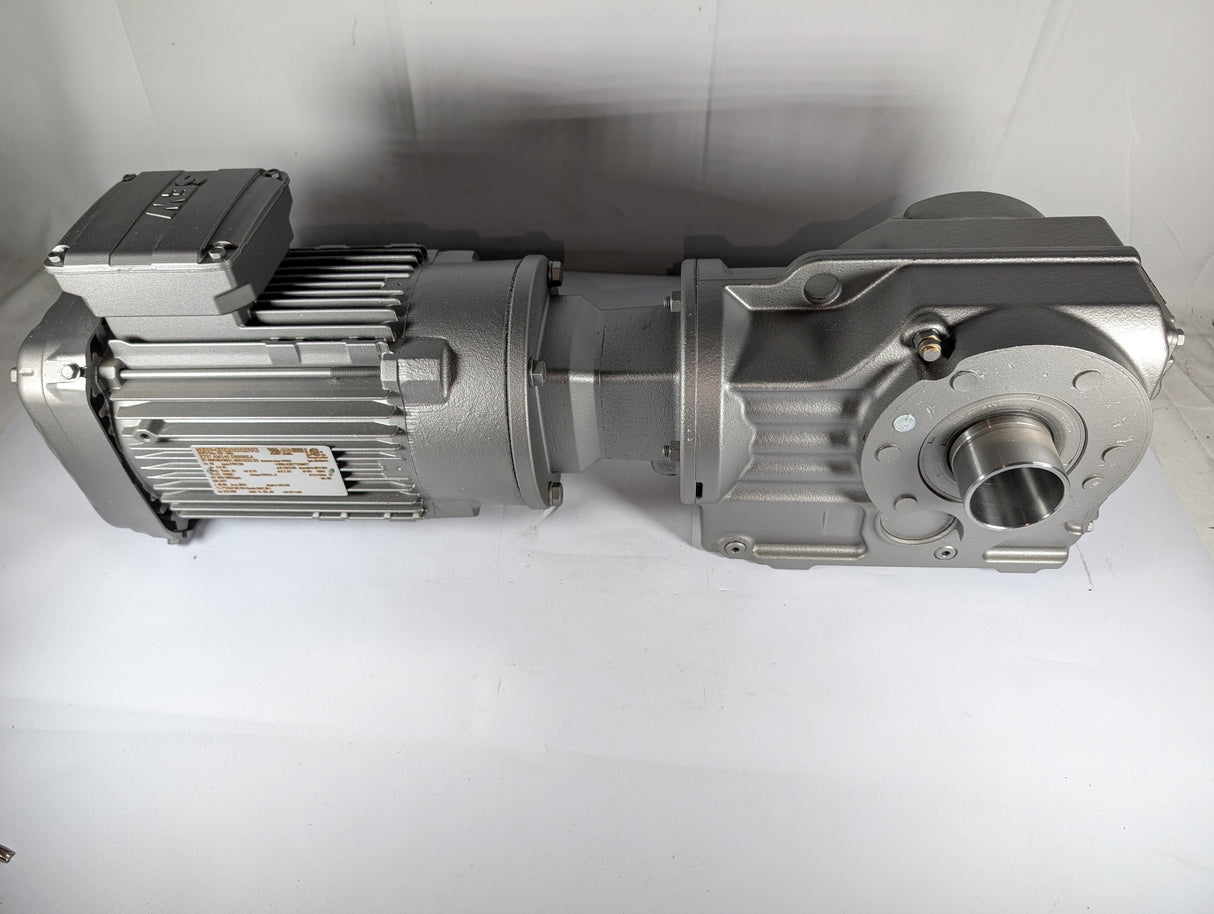 Sew - Eurodrive - 2 HP Helical Bevel Gearmotor - KT57 AM145 DRN90L4 - New - Big Liquidators