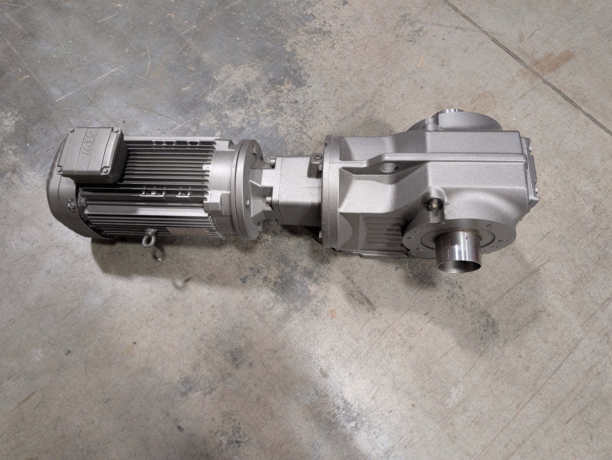 Sew - Eurodrive - 7.5 HP Helical Bevel Gearmotor - KT87 AM213/215 DRN132S4 - New - Big Liquidators