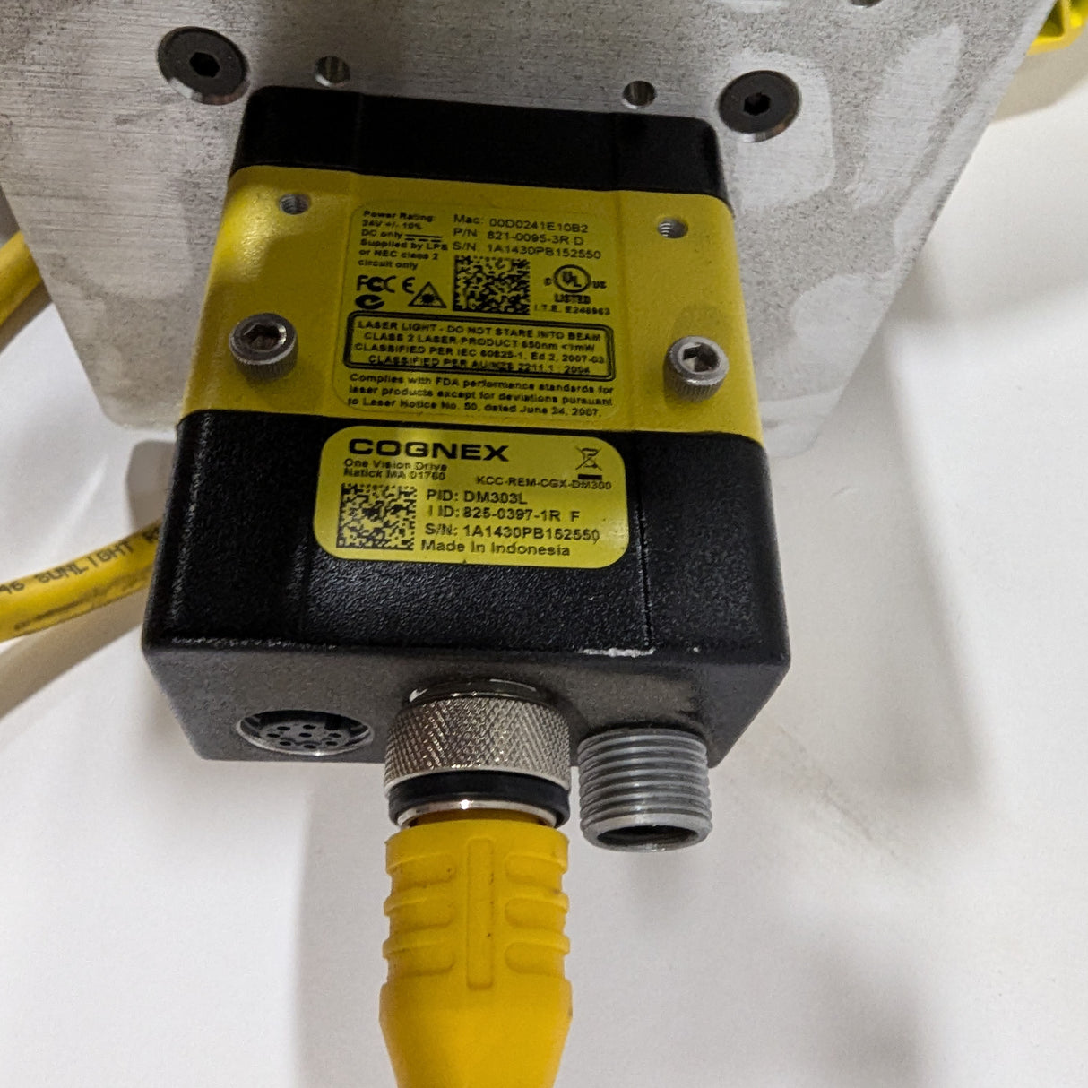 COGNEX - DMA-FOV-15 - FOV Expander W/ DM303 Barcode Reader - Used