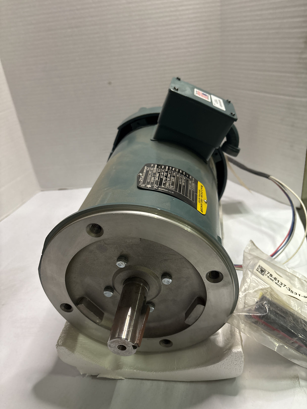 Baldor Reliance - 5 HP Electric Motor - VBM3615T - D - Used - Big Liquidators