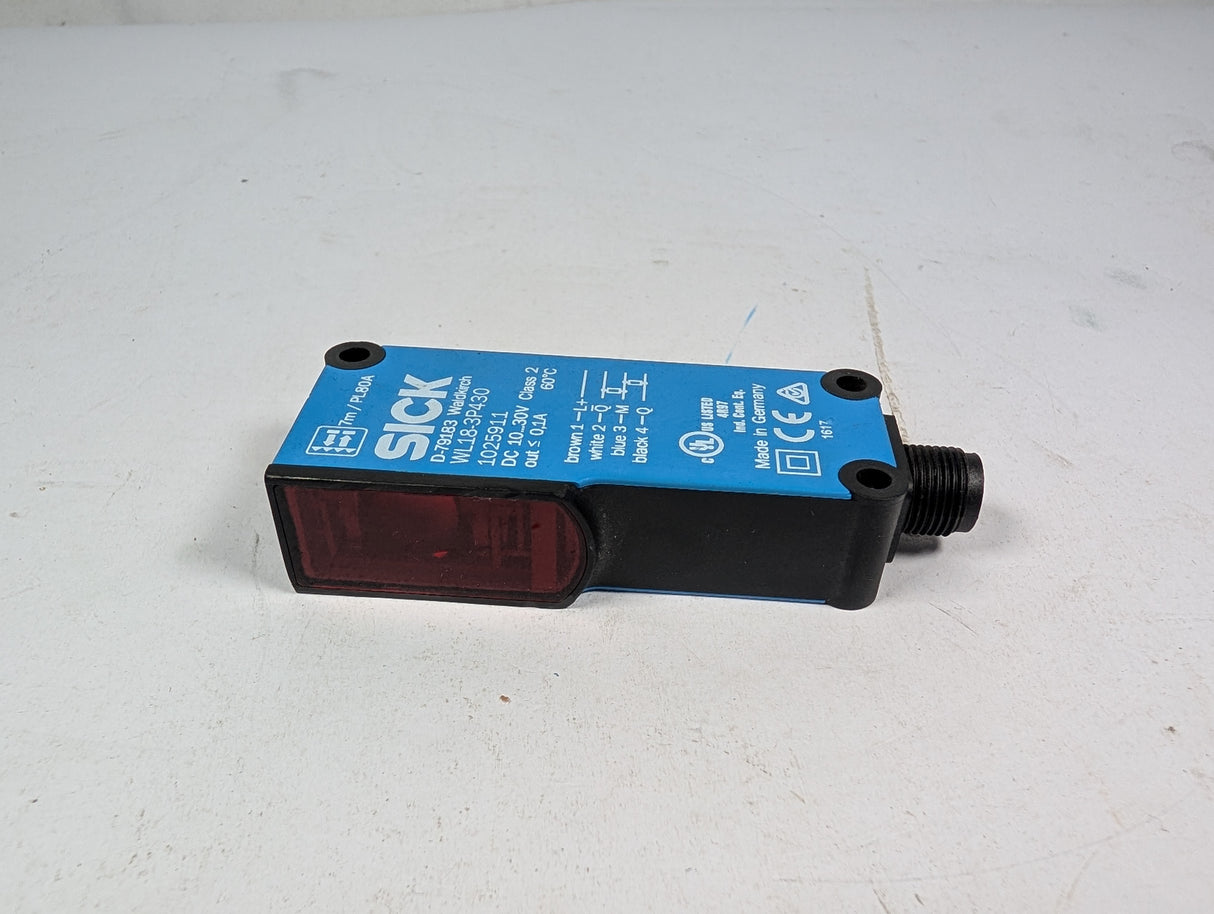 SICK - Photelectric Sensor - WL18 - 3P430 - Used - Big Liquidators