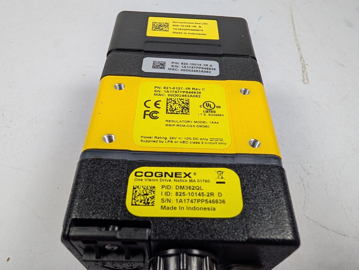 Cognex - 360 Series Fixed Mount Barcode Scanner - DMR - 362QL - Used - Big Liquidators