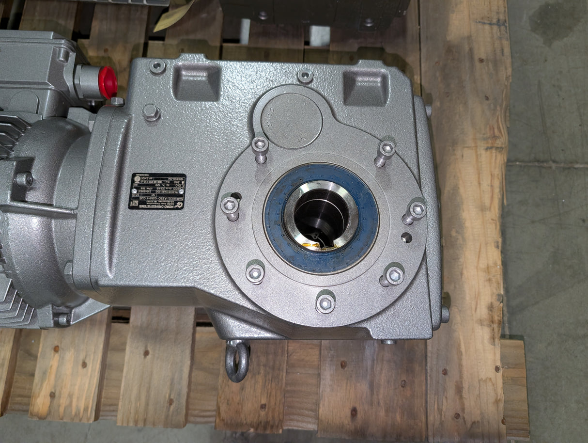 Nord - 10 HP Helical Bevel Gearmotor - 9032.1AZBD - 132M/4 - New - Big Liquidators