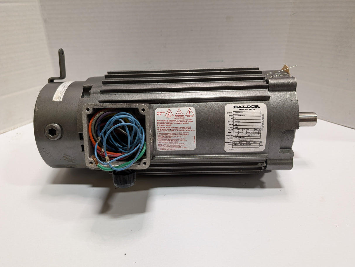 Baldor Reliance - 1 HP Electric Motor - VRBM3546T - Used - Big Liquidators