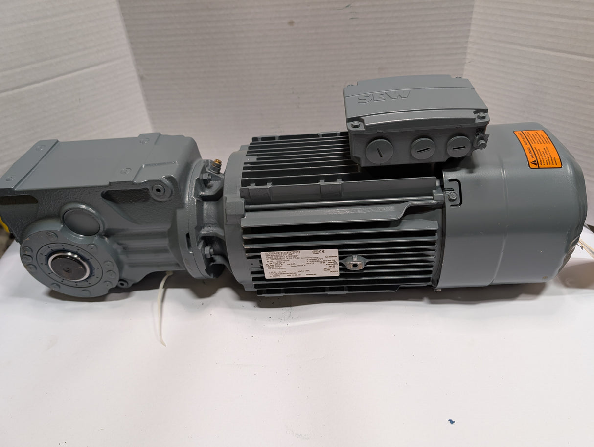 Sew - Eur5HFodrive - 4 HP Electric Motor - KA47 DRN100L4/BE - Used - Big Liquidators