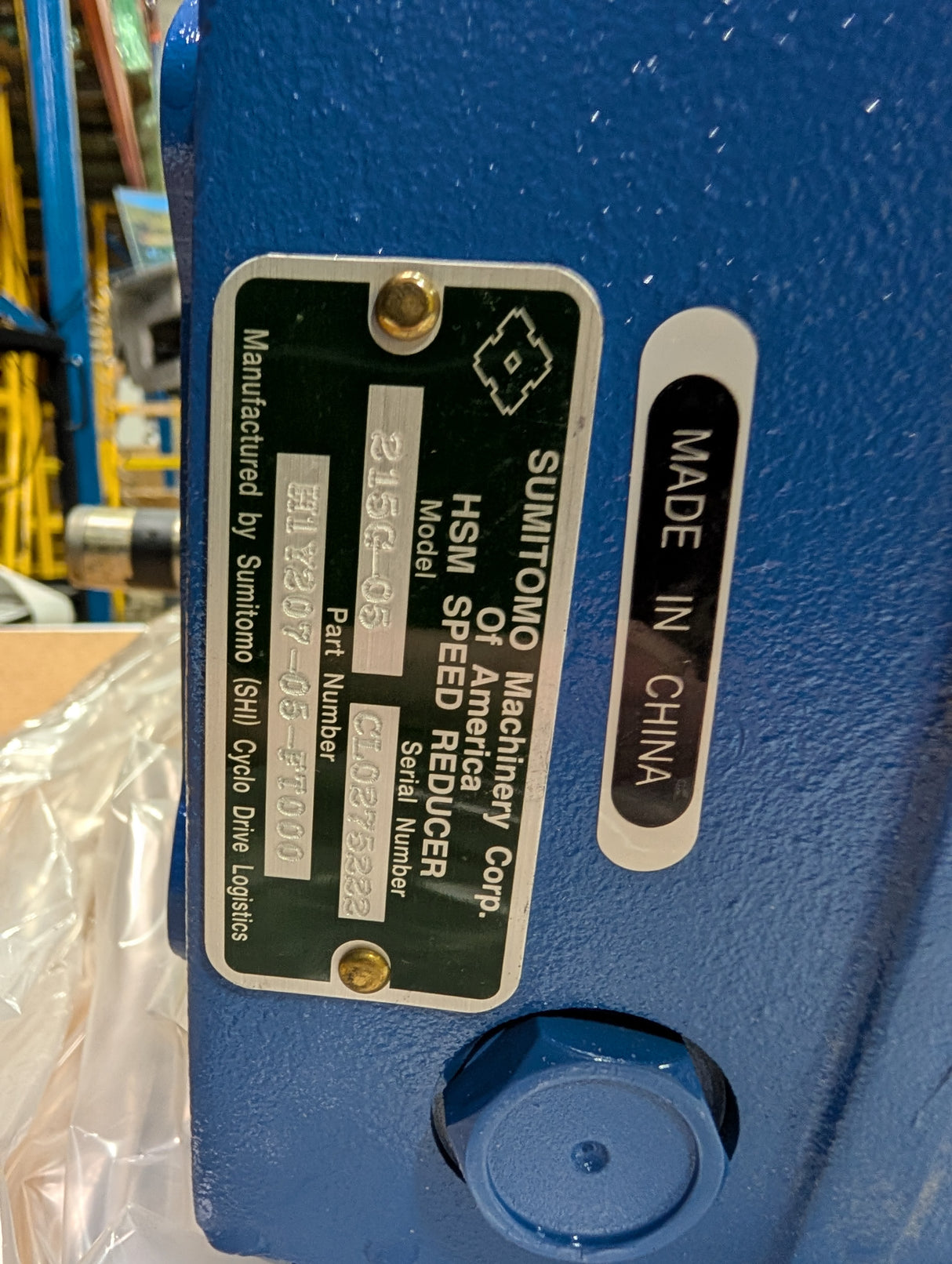 Sumitomo Drive Technologies - 5:1 Speed Reducer - 215G - 5 - New - Big Liquidators