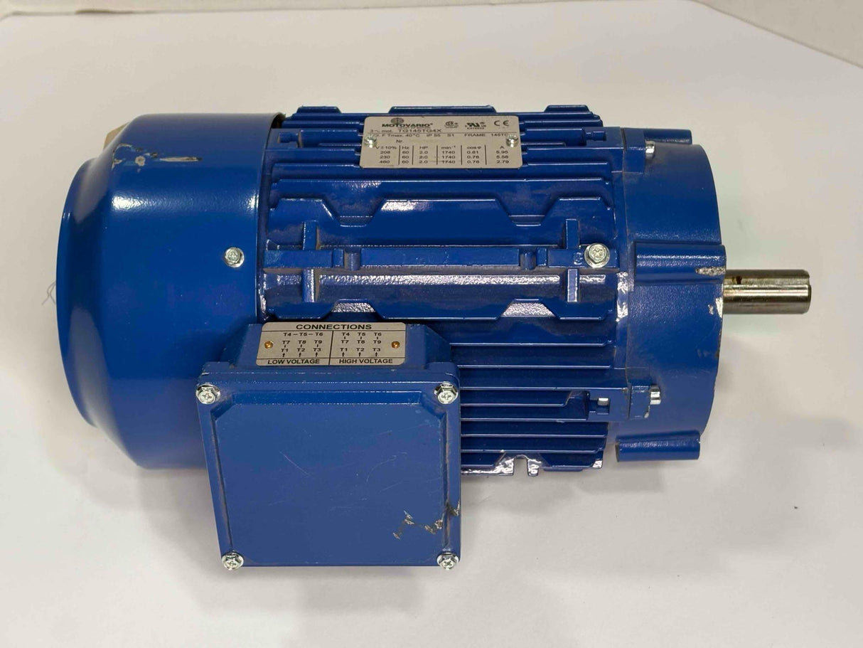 Motovario - 1 HP Electric Motor - TG143TE4 - Used - Big Liquidators