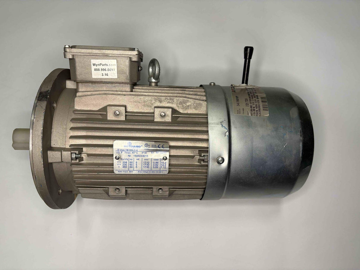 Motovario - 3 HP Electric Motor - TB100LA - 4 - Used - Big Liquidators