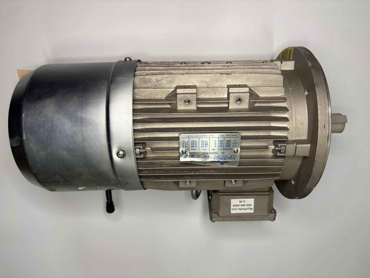 Motovario - 3 HP Electric Motor - TB100LA - 4 - Used - Big Liquidators