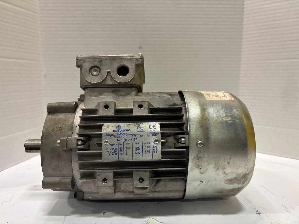 Motovario - 2 HP Electric Motor - TE90LA - 4 - Used - Big Liquidators
